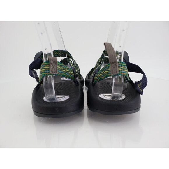 Chaco Ecotread Women Z1 Sandal Size 5 Green Yellow Hike Trail Camp Water Sports - Picture 4 of 10